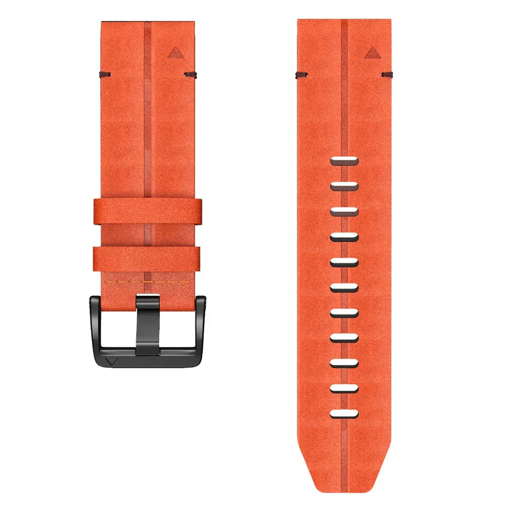 Cinturino Quick-Fit | 22mm (Vera pelle e titanio) - 2 colori
