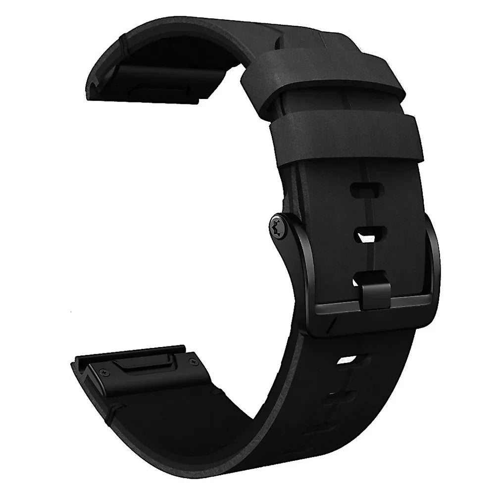 Cinturino Quick-Fit | 22mm (Vera pelle e titanio) - 2 colori