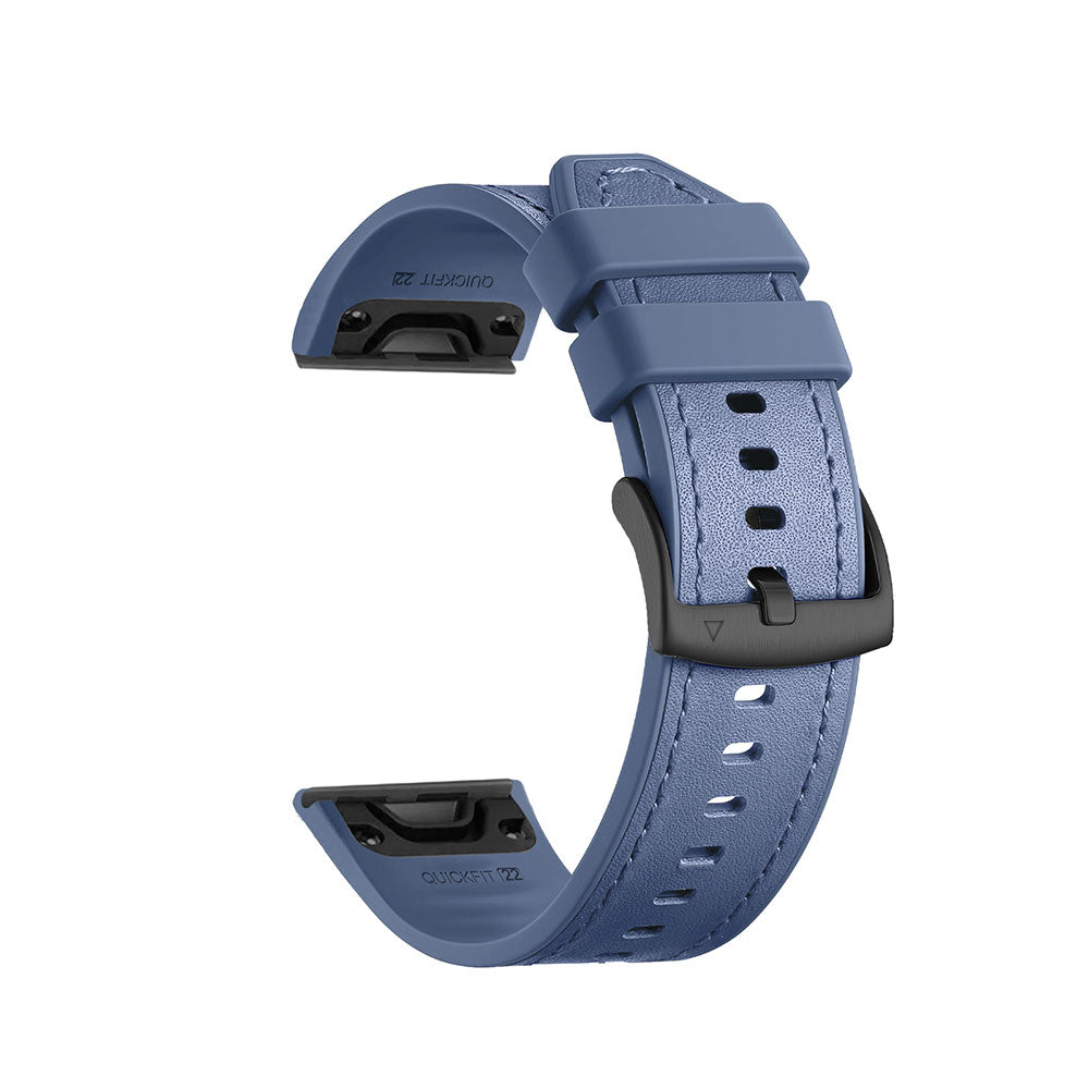Cinturino Quick-Fit Run | 22mm (Pelle sportiva) - 4 colori