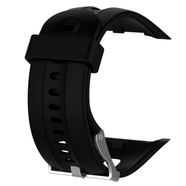 Cinturino | Modello 2 (silicone) - Nero