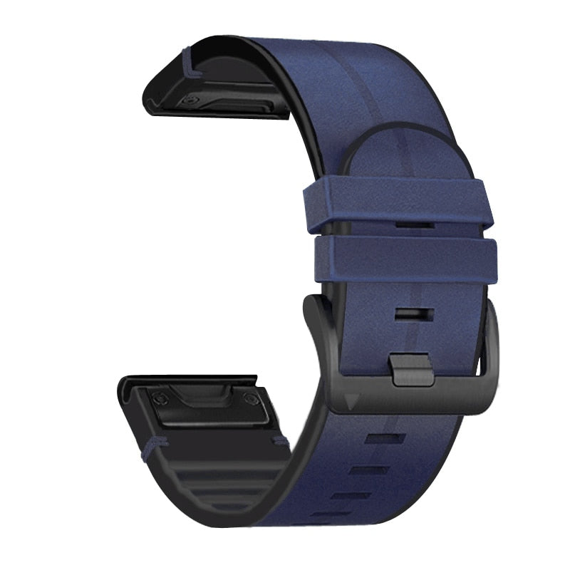 Cinturino Quick-Fit | 26mm (pelle sportiva) - 3 colori