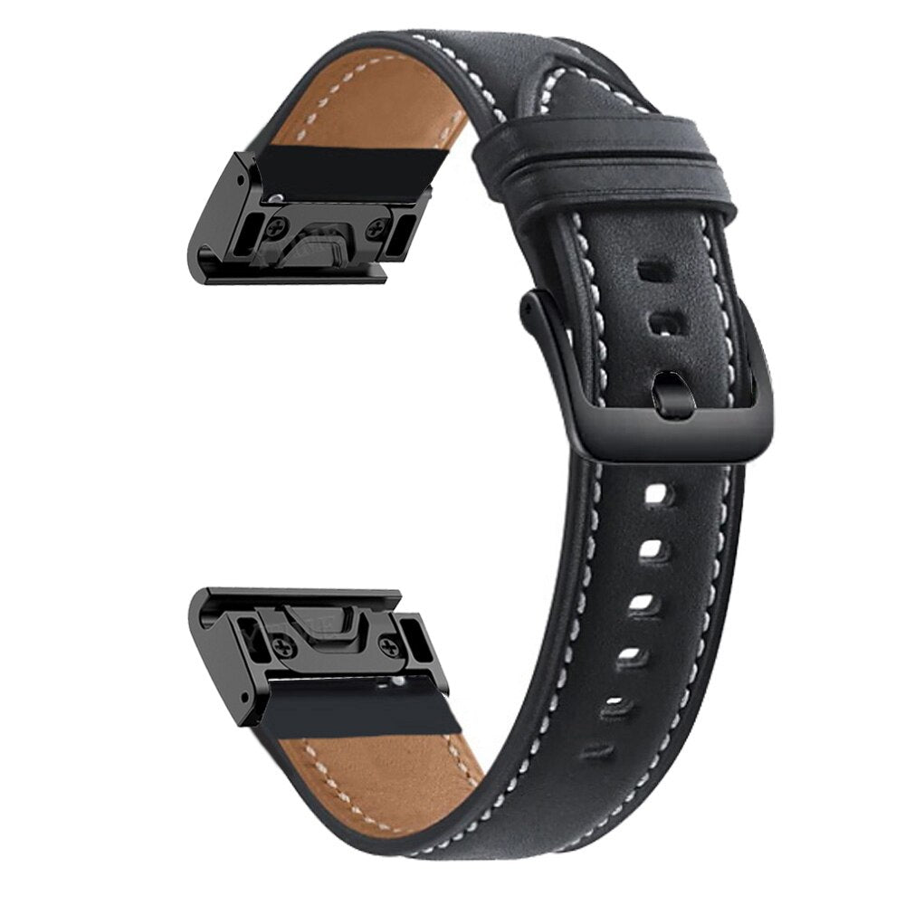 Cinturino Quick-Fit | 22mm (Vera pelle) - 3 colori
