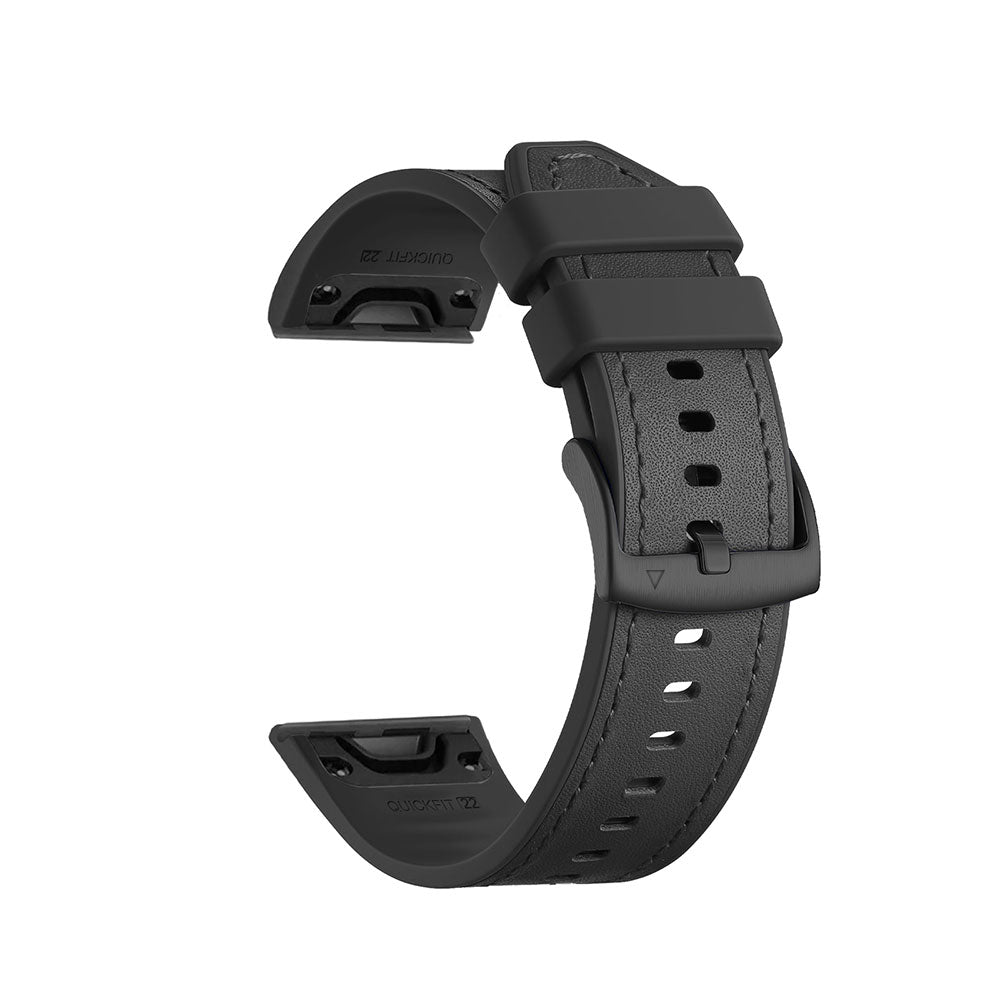 Cinturino Quick-Fit Run | 22mm (Pelle sportiva) - 4 colori