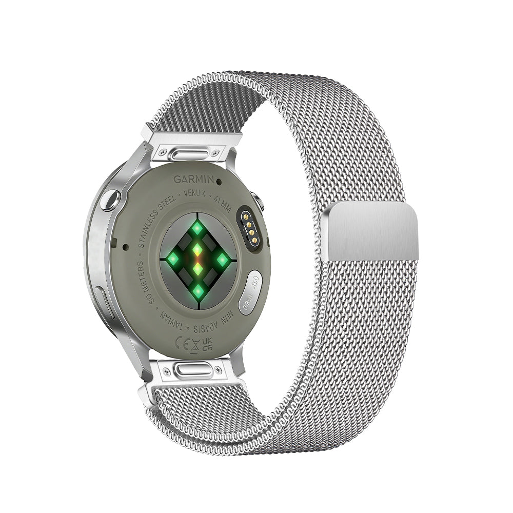 Cinturino Quick-Release | 18mm (acciaio inossidabile milanese) - 2 colori